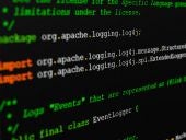 Java Source code of the log4j event logger framework on a screen in close-up with selective focus. The security breach in Log4J / Log4Shell is one of the largest IT vulnerabilities in years.