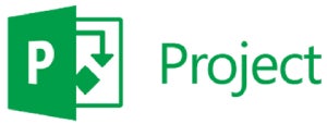 Microsoft Project logo.